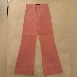 Zara Women's Flare Pink Pants
